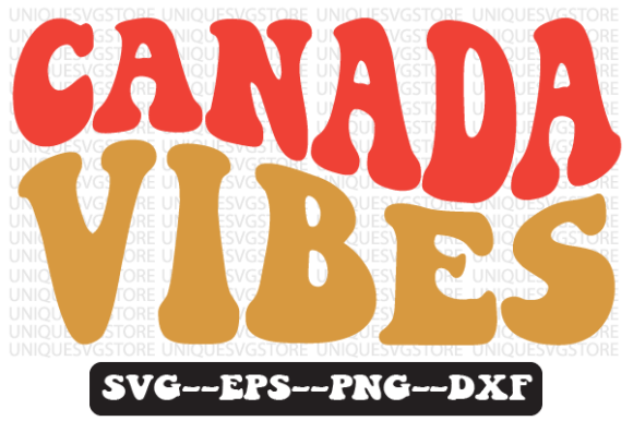 Canada Vibes Quote Retro Svg Design Review