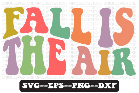 Fall is the Air Quote Retro Svg Design Review