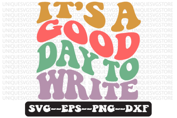 It's a Good Day to Write Retro Svg Review