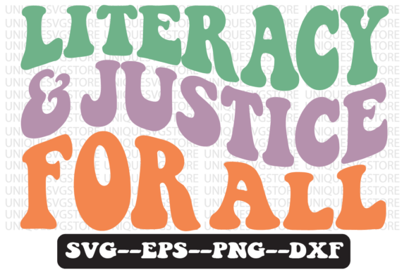 Literacy and Justice for All Svg Design Review