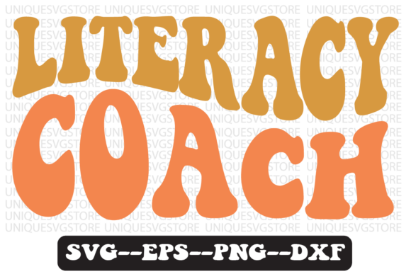 Literacy Coach Quote Retro Svg Design Review