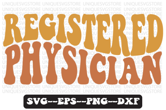 Registered Physician Retro Svg Design Review