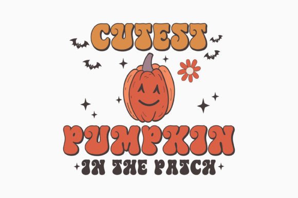 Review: Halloween Cutest Pumpkin in Retro Svg for Embroidery