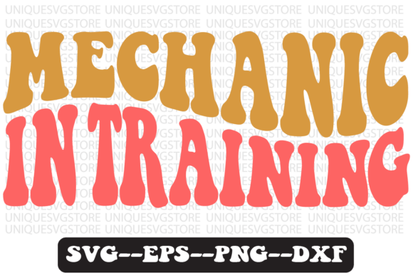 Review: Mechanic in Training Retro Svg Design