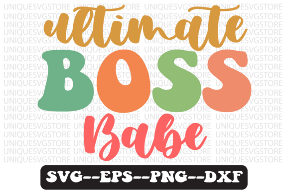 Review: Ultimate Boss Babe Retro Svg Design for Embroidery