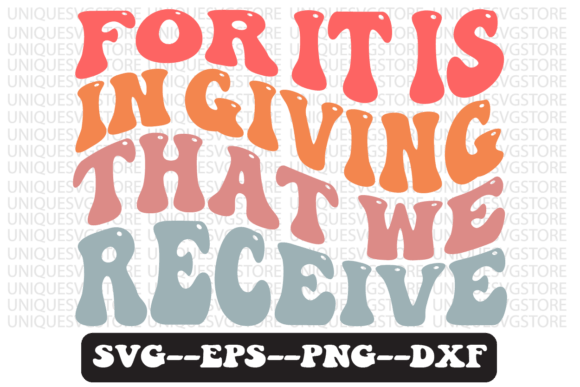 Reviewing the Giving That We Receive SVG for Embroidery