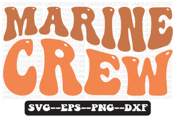 Reviewing the Marine Crew Quote Retro SVG Design
