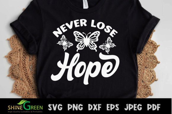 Reviewing the Never Loose Hope Butterfly Design